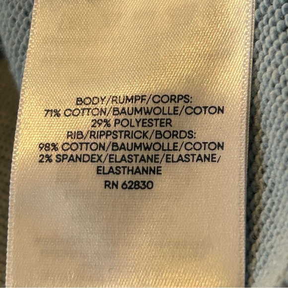 Lands' End women’s size S(6-8) Blue Hoodie. Great shape & nice quality - Picture 6 of 7